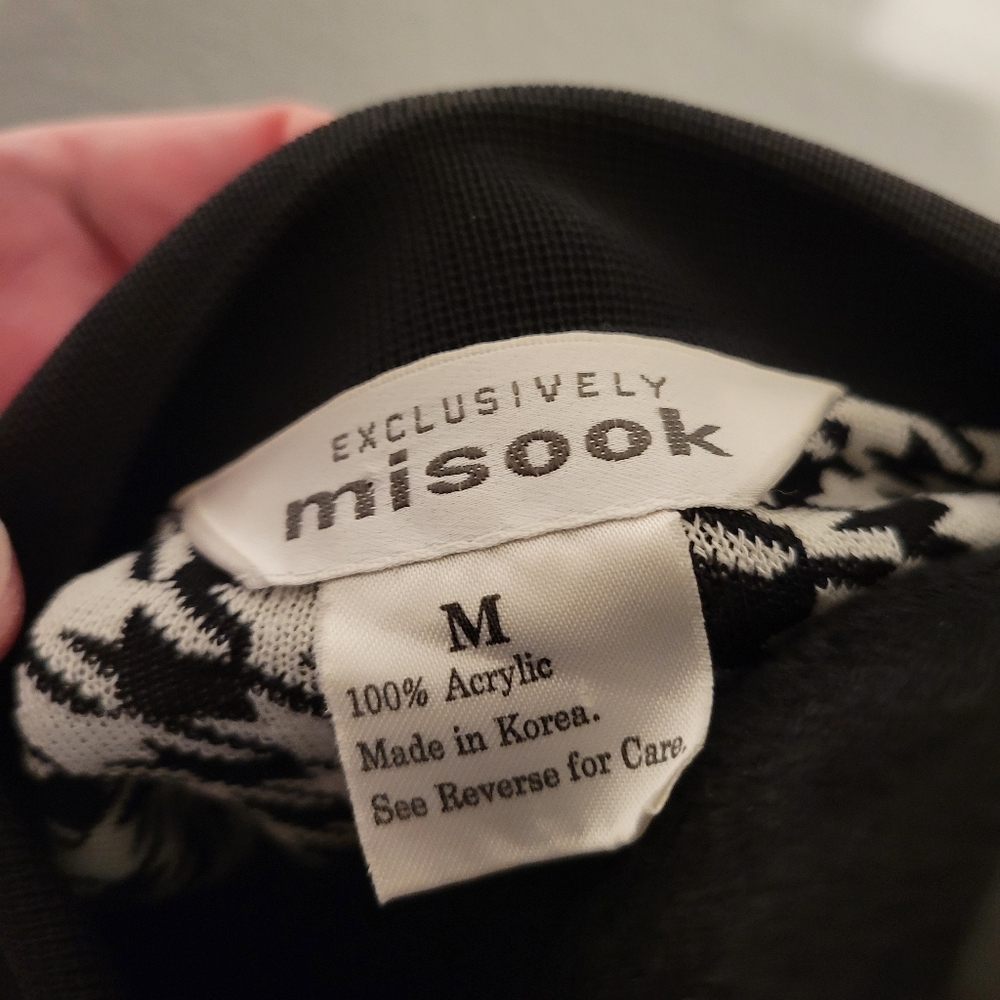 Exclusively Misook Houndstooth Pattern Light Jack… - image 4